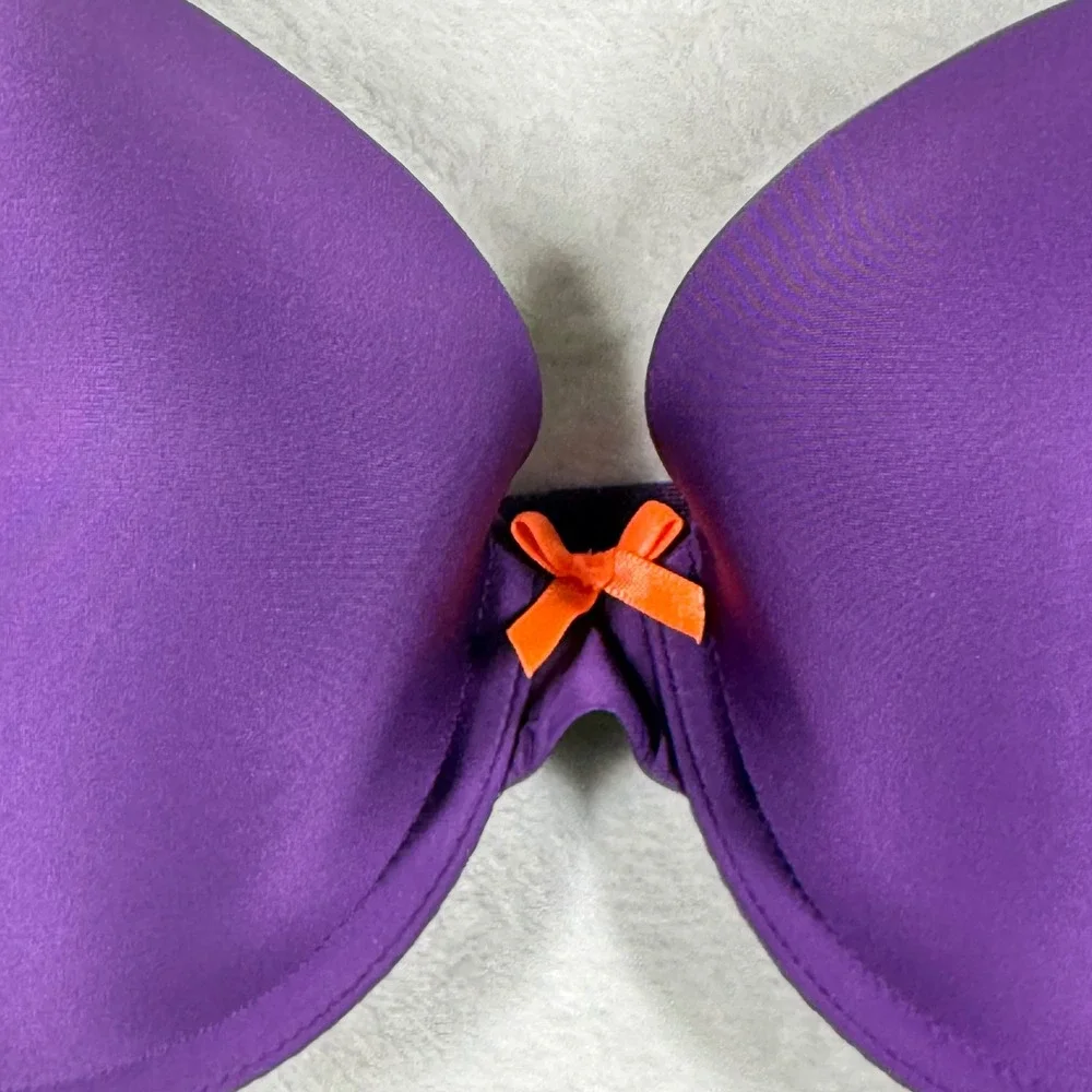 Victoria's Secret‎ Purple Demi Bra 36D Underwire Adjustable Straps 301407-E91